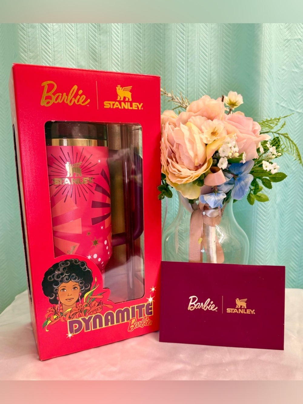 Stanley Barbie Dynamite Bundle!! Tumbler and accessories - Picture 5 of 16